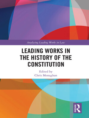 cover image of Leading Works in the History of the Constitution